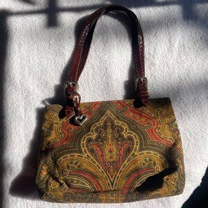 Brighton Paisley Tapestry Shoulder Bag